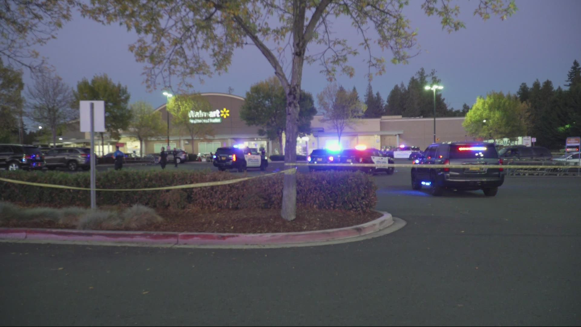 One person is dead following a shooting outside of a Walmart Neighborhood Market in Gresham.
