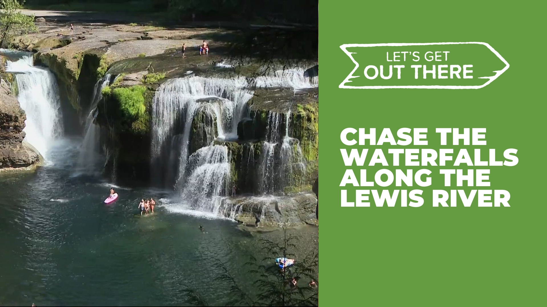 Chasing waterfalls along the Lewis River in Southwest Washington | kgw.com