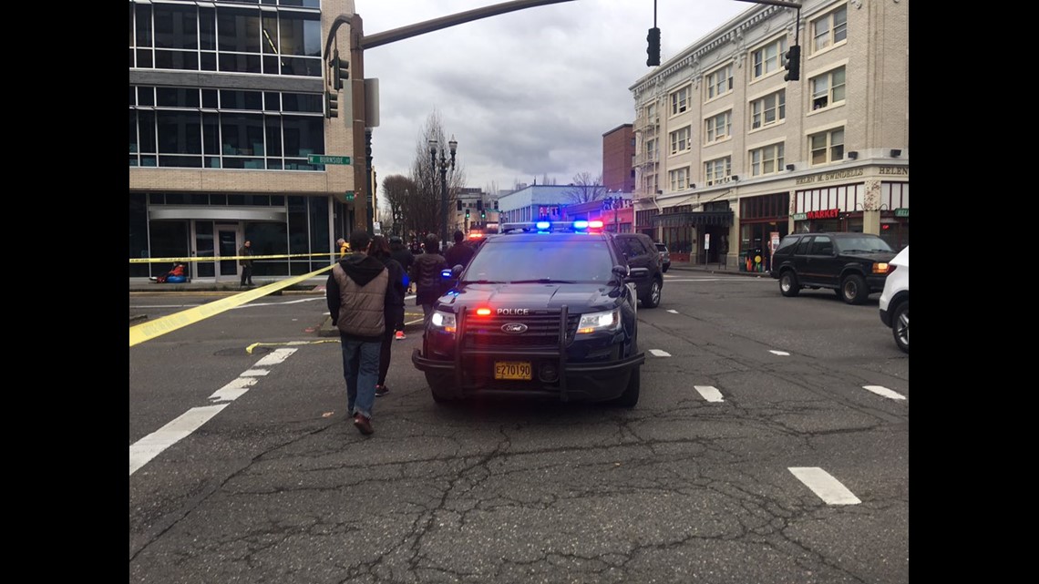 Police release description of suspect in downtown Portland shooting