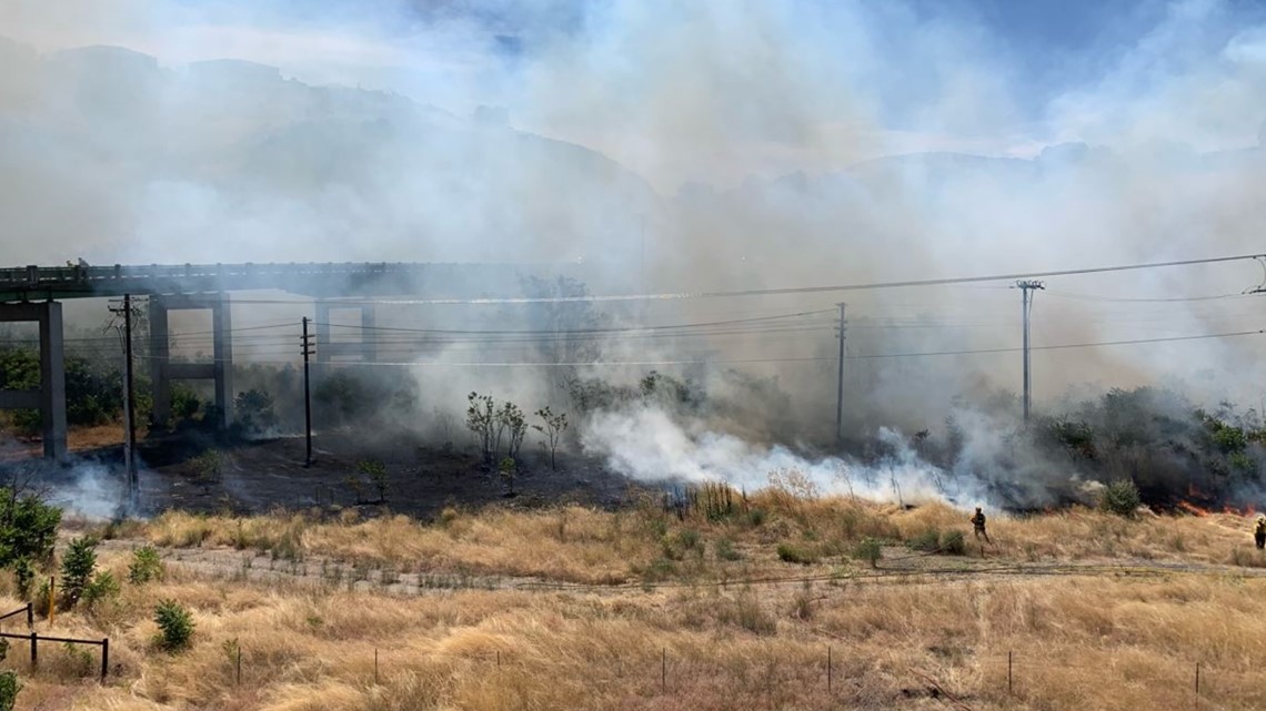 Wildfire breaks out in The Dalles, causing a frantic few hours