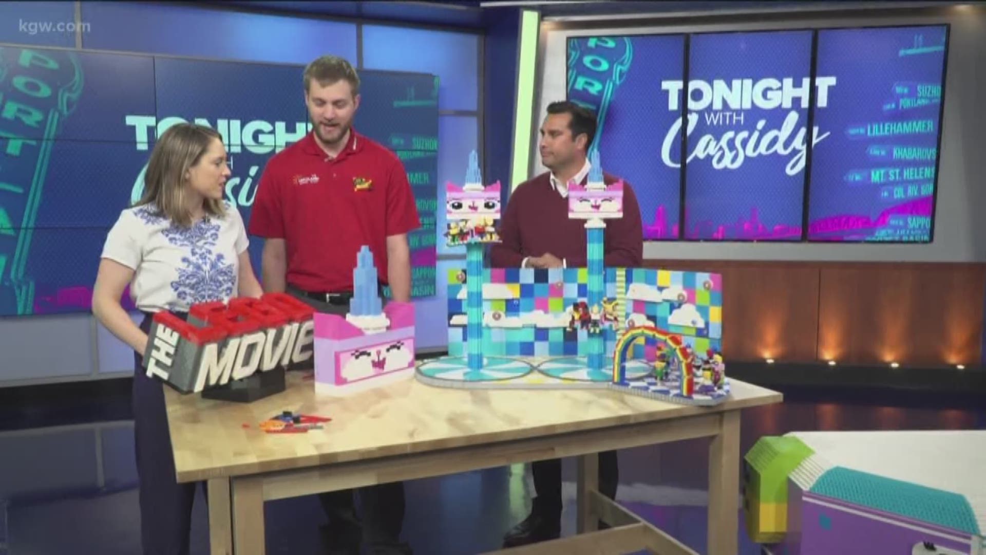 A master Lego builder stops by to show off designs that will be at The Lego Movie World this spring in California.
legoland.com
#TonightwithCassidy