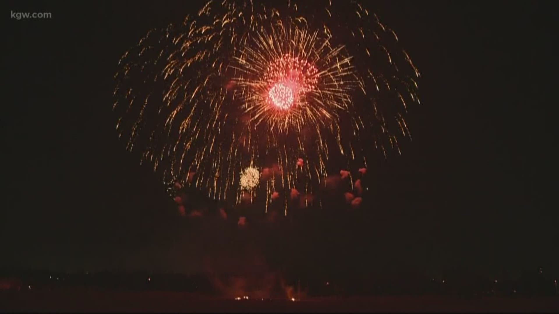 Thousands were awed by the annual Fourth of July fireworks show at Fort Vancouver.