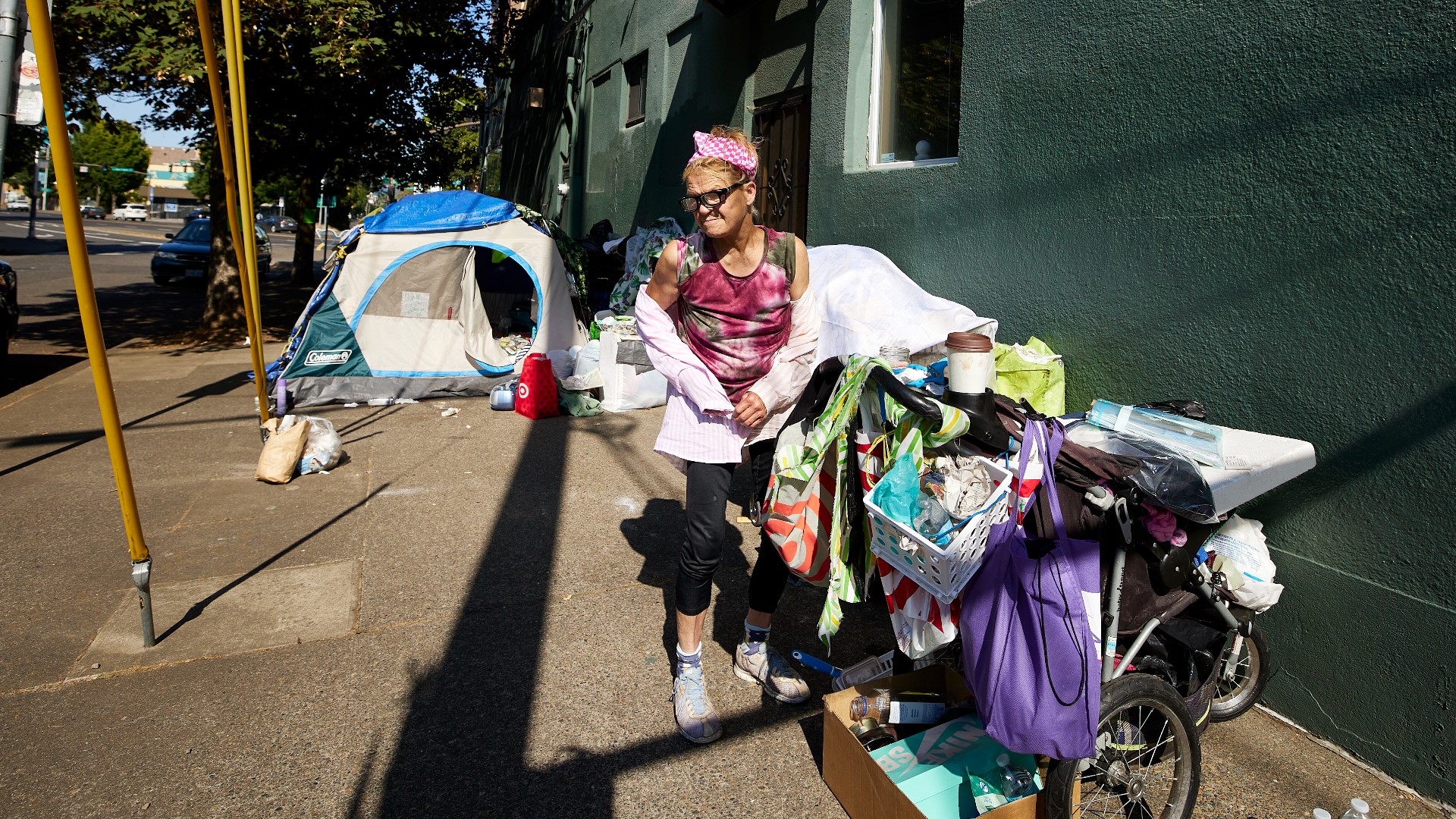 Advocates Protest As Cities Crack Down On Homeless Encampments | Kgw.com