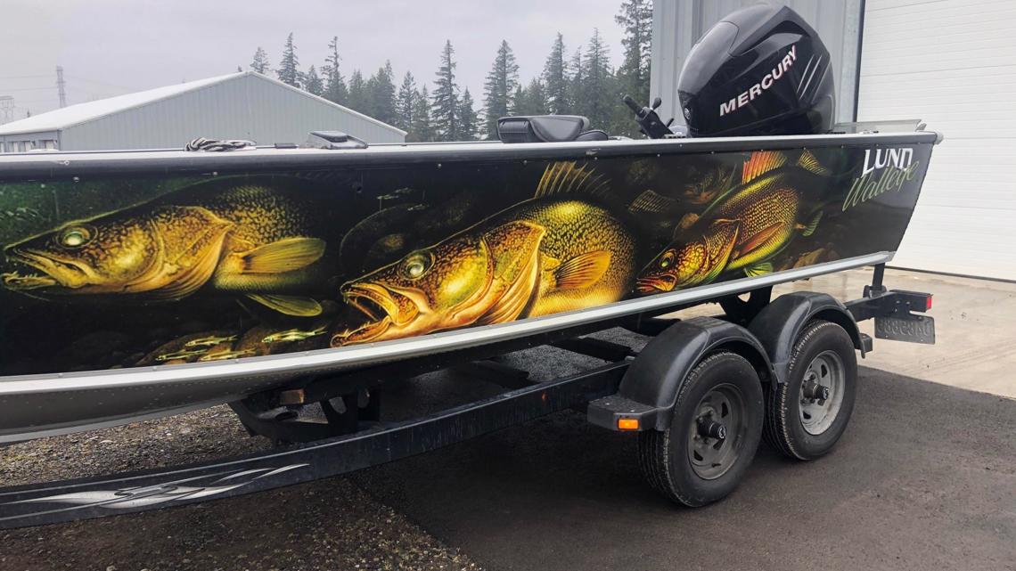 Artist and angler creates fishing boat designs Grant's Getaway