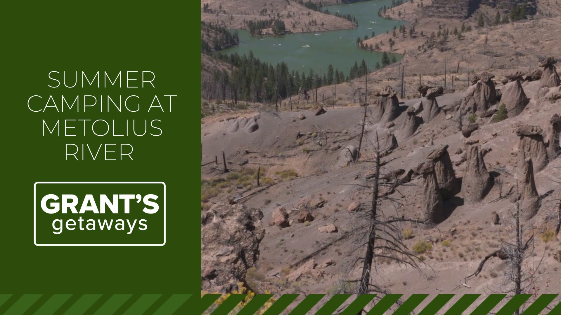 In Central Oregon, the Metolius River's been protected since 1988, and the area's full of scenic backroads and 'hoodoos.'