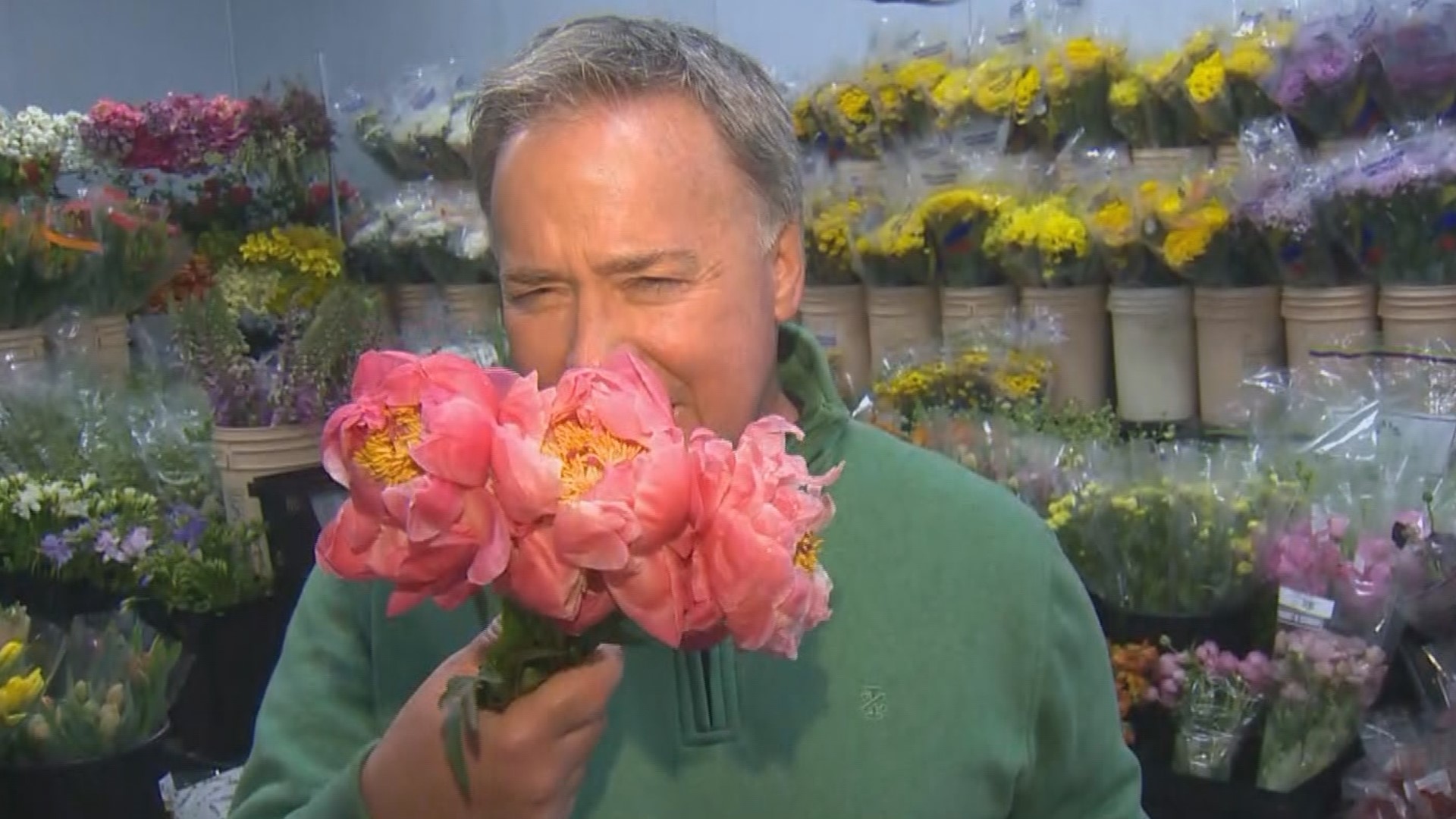 With Mother's Day almost here, KGW Sunrise meteorologist Rod Hill stopped by the Portland Flower Market to see how staff are getting ready for the holiday.