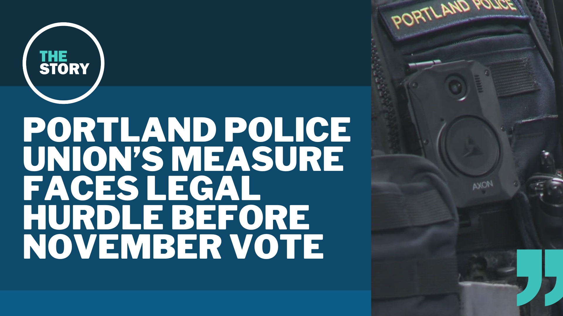 In 2020, Portland voters overwhelmingly passed a measure for a new police oversight system. The police union's new measure would weaken some of its authority.