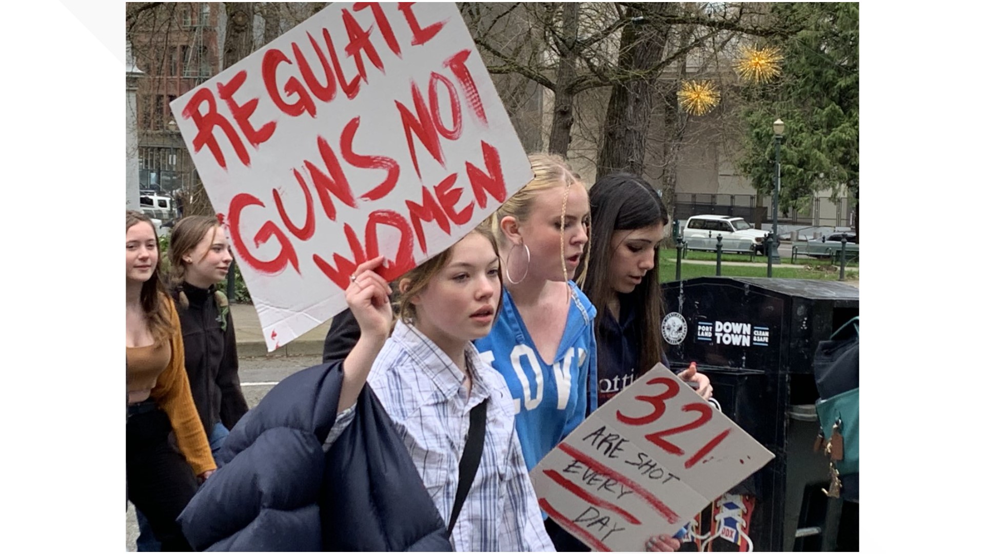 'I believe every place should be a safe place': students join nat | kgw.com