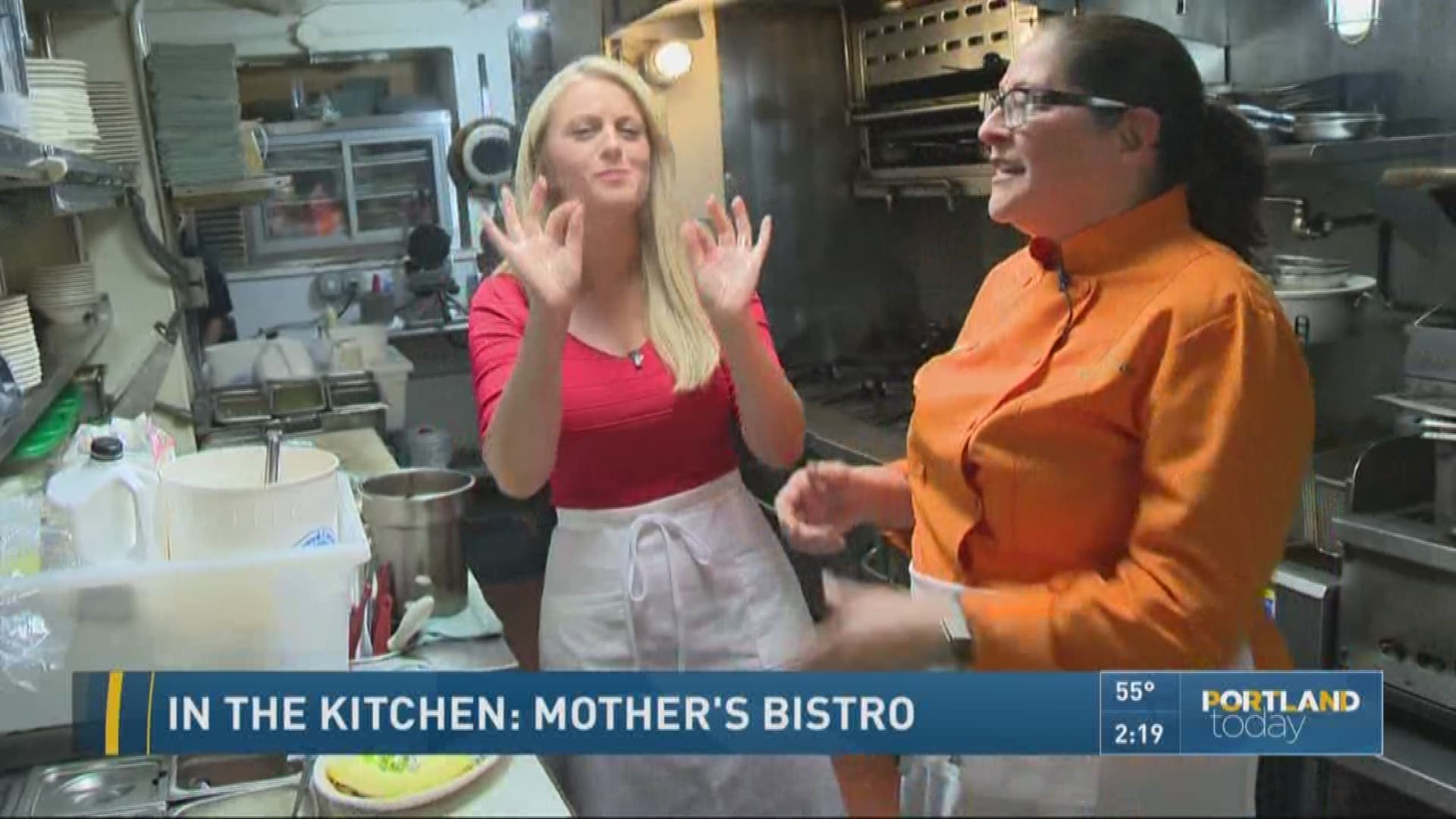 In the kitchen: Mother's Bistro
