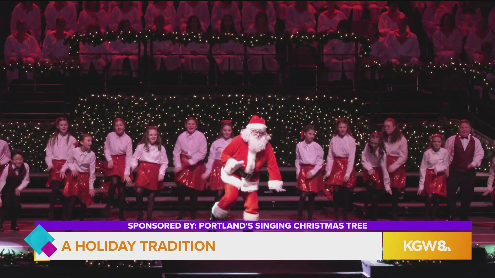 This segment is sponsored by Portland's Singing Christmas Tree