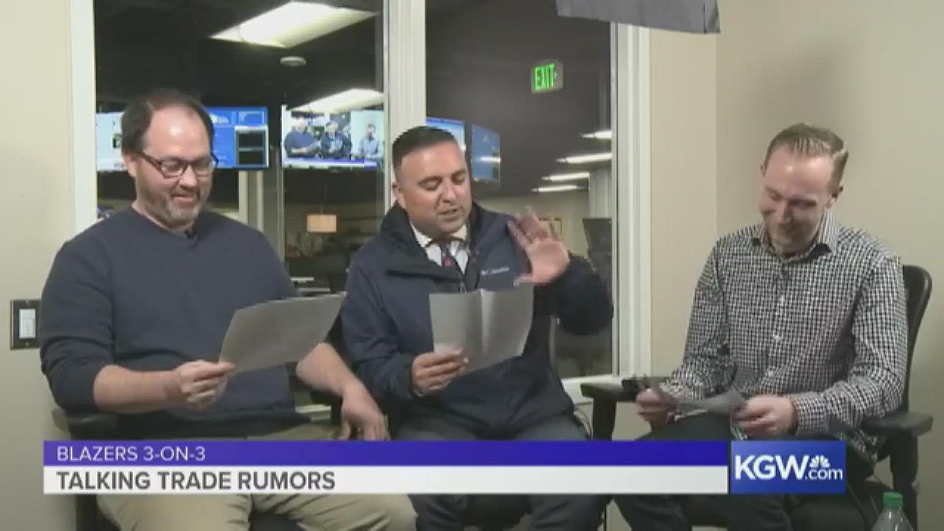 KGW's Jared Cowley, Orlando Sanchez and Nate Hanson talk about the upcoming trade deadline (February 8) and whether the Blazers should be buyers or sellers this season.