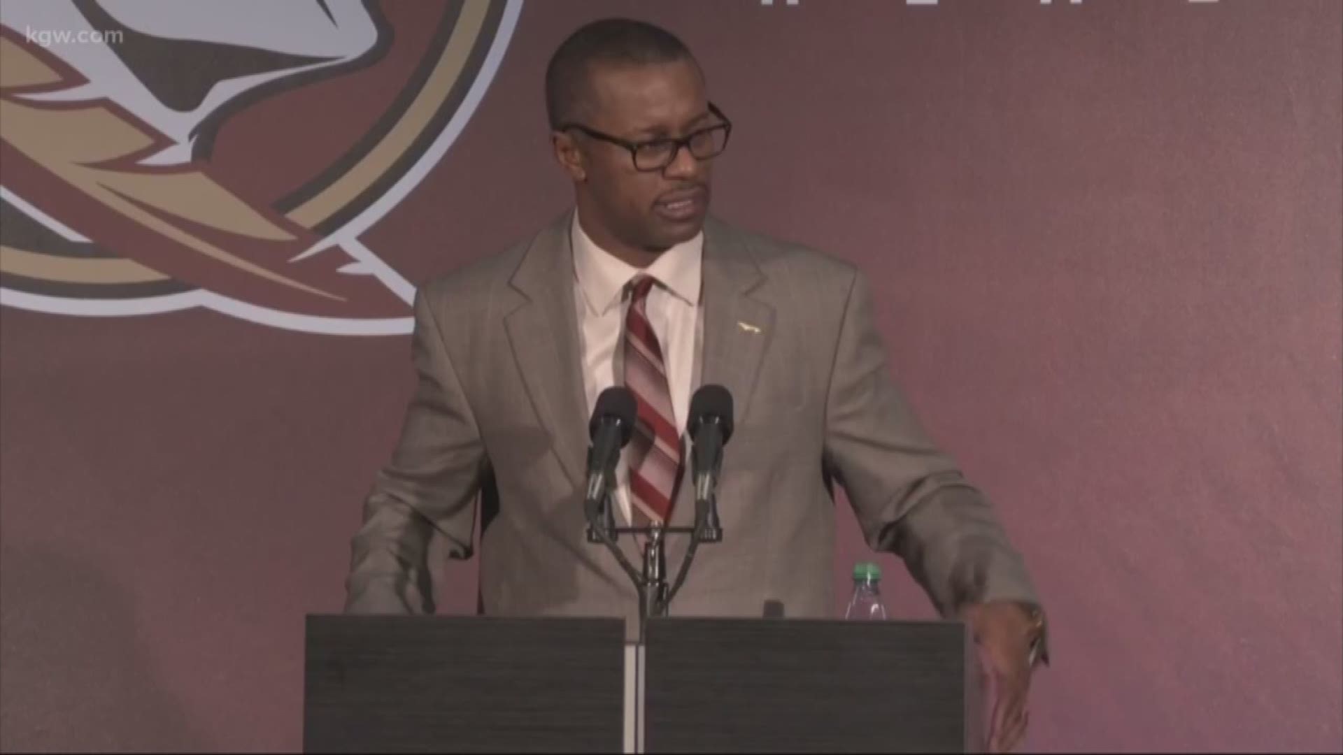 Willie Taggart was introduced as Florida State's new football coach