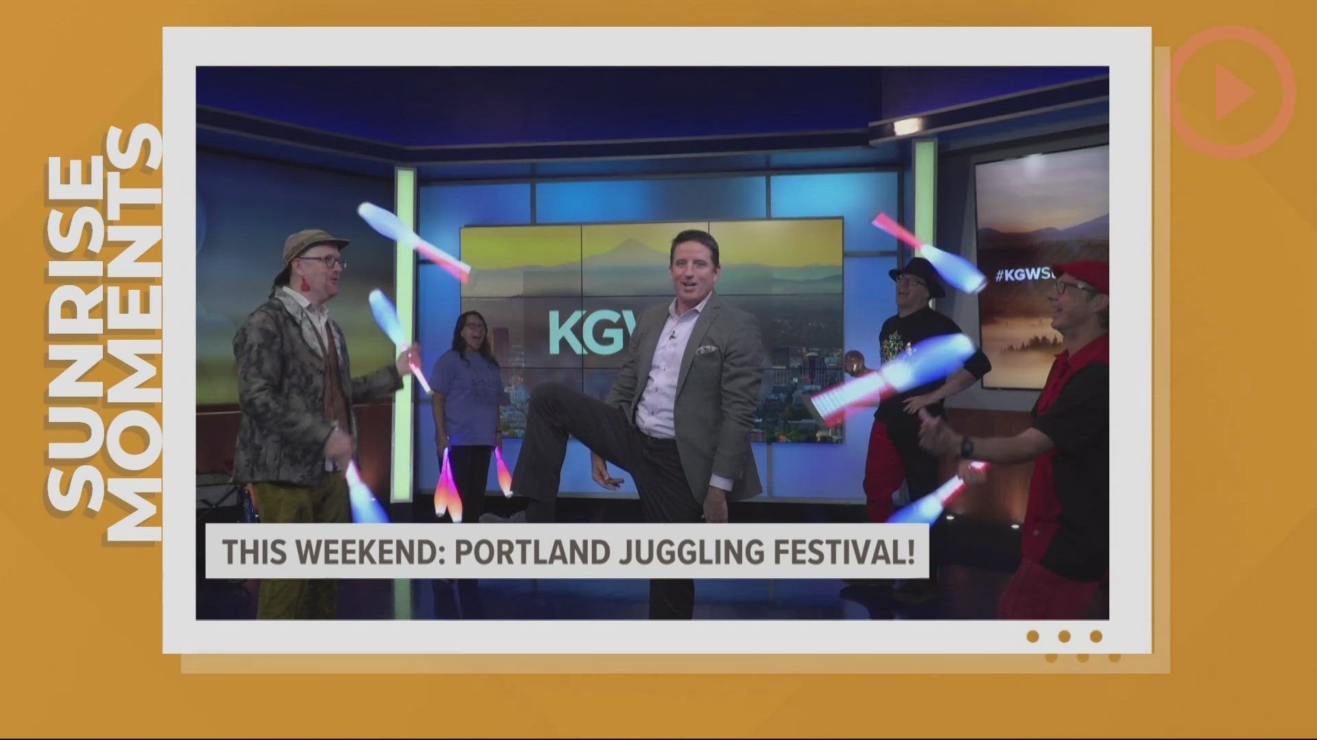 KGW Sunrise looked back at some of the light-hearted and fun moments of the week.