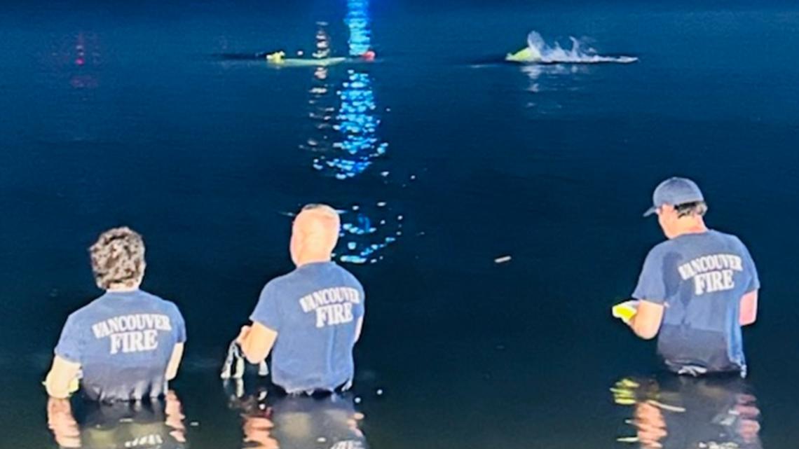 Man Missing After Saving Child From Columbia River Vancouver