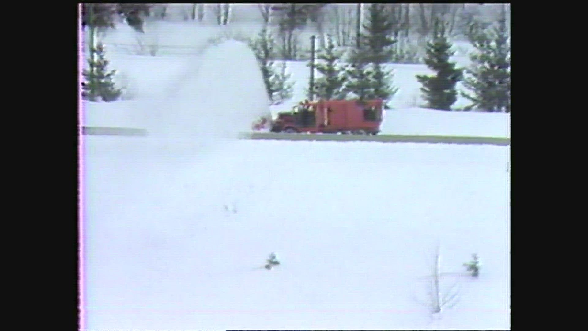 Archive 1980: KGW snow coverage