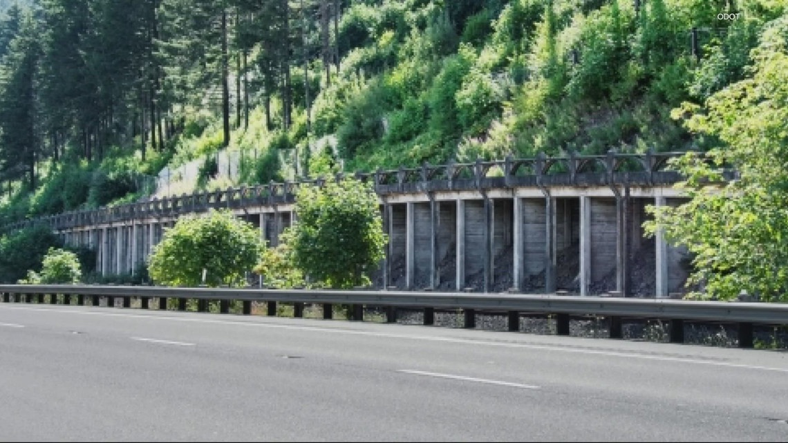 The East Multnomah Falls Viaduct has reopened after seven months of restoring the second of the two elevated sections of U.S. 30, ODOT announced.