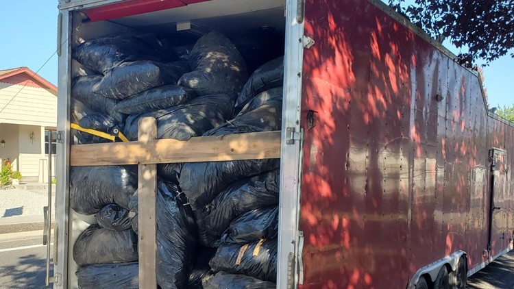Another marijuana bust in Southern Oregon takes nearly 9,000 pounds off the street