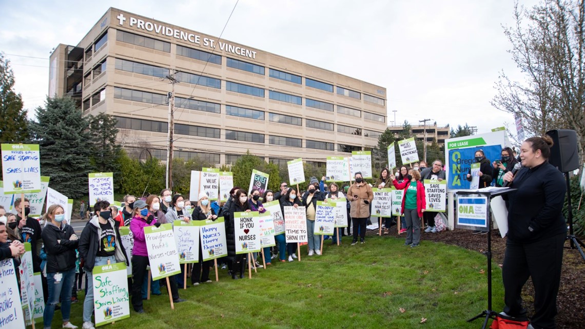 Nurses at Providence St. Vincent to launch strike vote April 19 - Vimarsana News