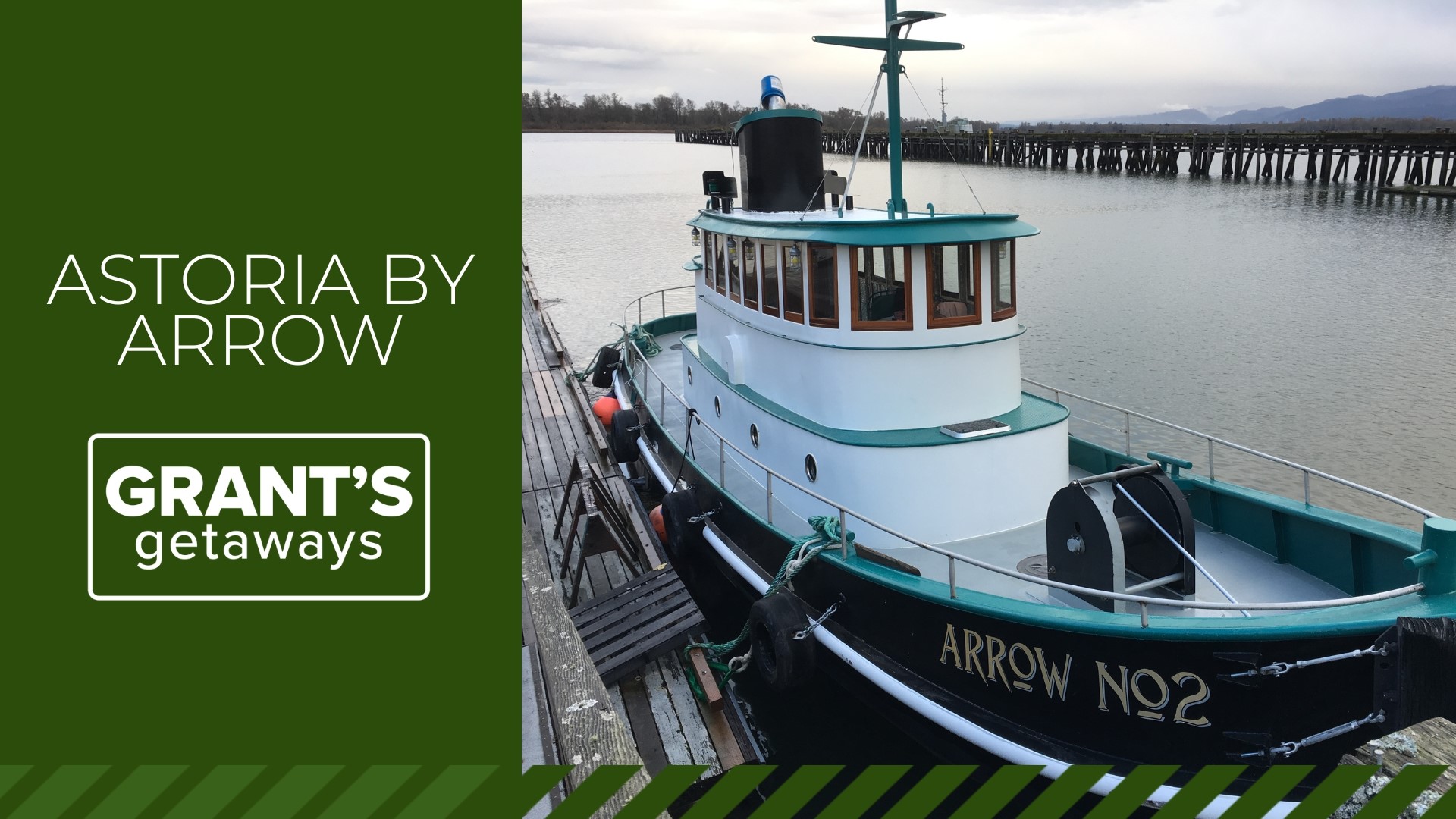 Once the river pilot boat that led mariners upriver, the Arrow now serves sightseers who want to get the Astoria experience while out on the Columbia.
