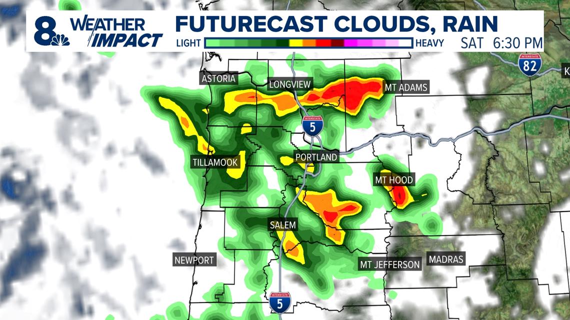 Portland weather: Saturday rain impacts Pioneer Square concert | kgw.com