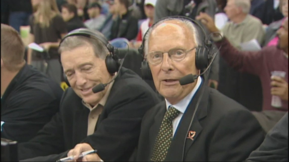 A celebration of life for Trail Blazers broadcaster Bill Schonely