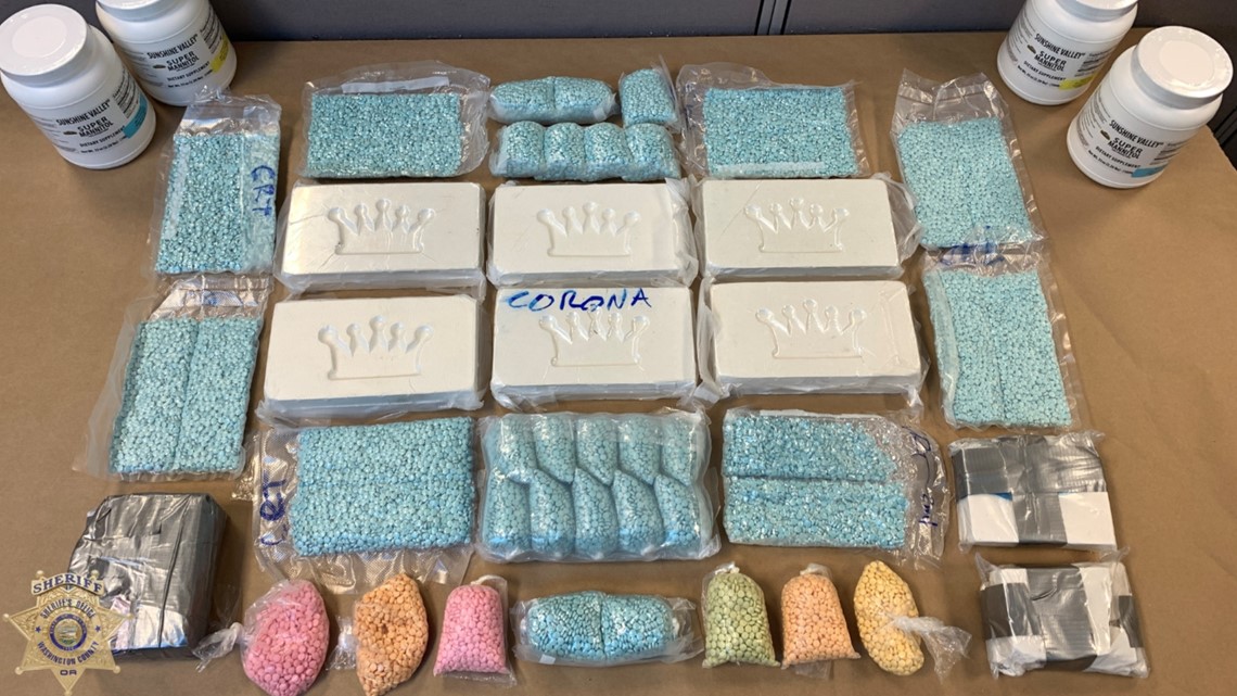 28 pounds of fentanyl seized from a single vehicle in Portland | kgw.com