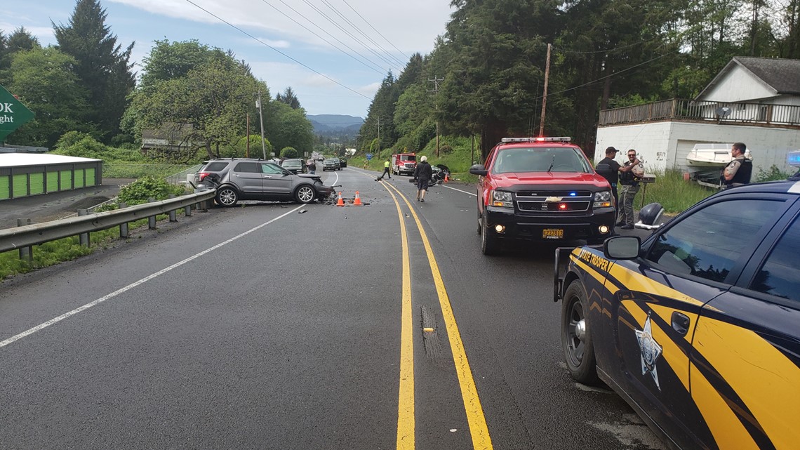 Scappoose man dies, Gresham woman injured in crash near Tillamook
