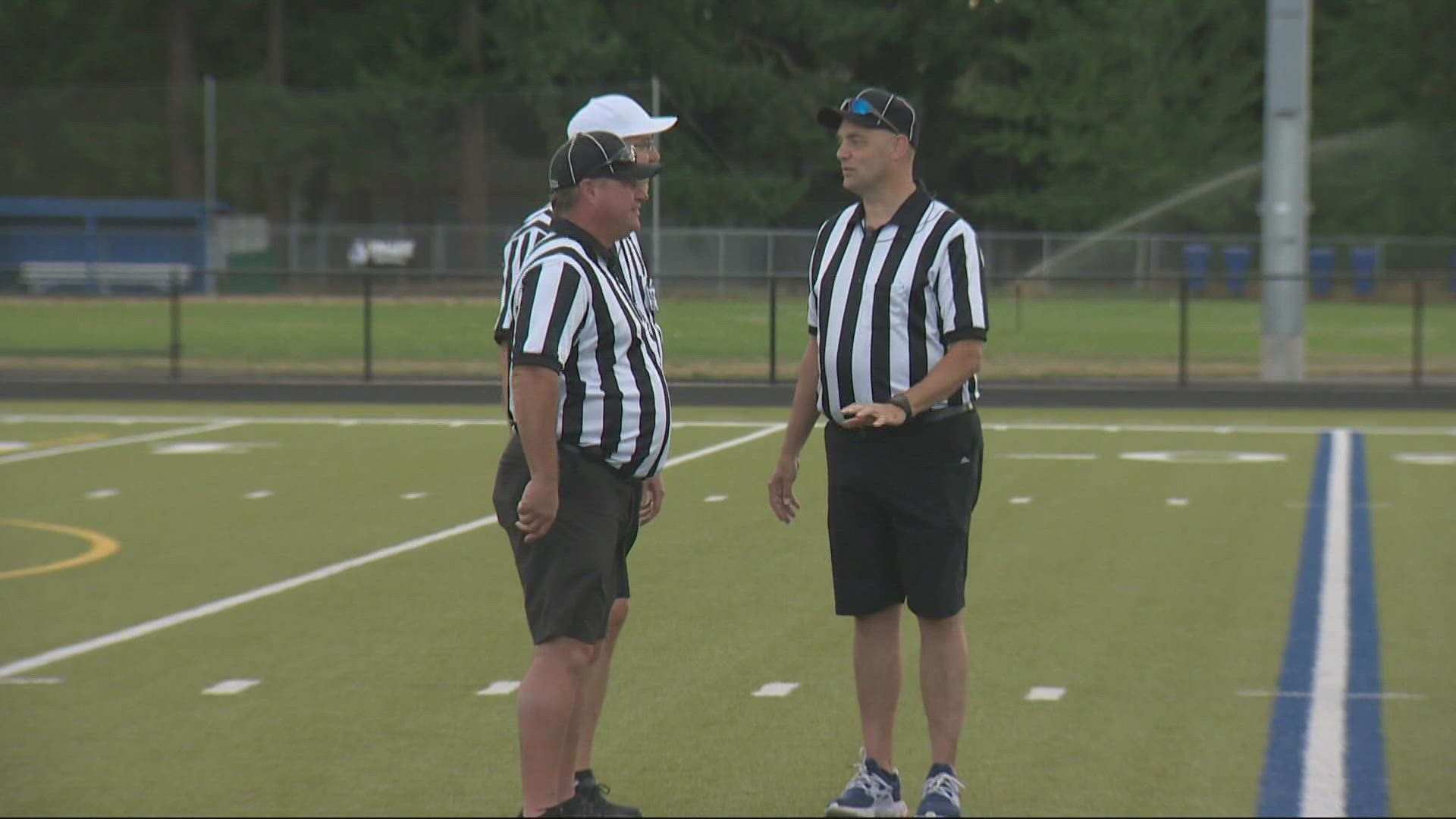 The high school sports season will kick off soon, but Oregon is dealing with a shortage of referees. Matt Park looks into the numbers.