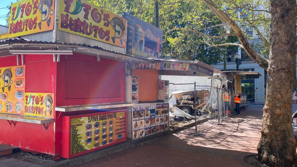 Explosion at downtown Portland food cart pod damages businesses