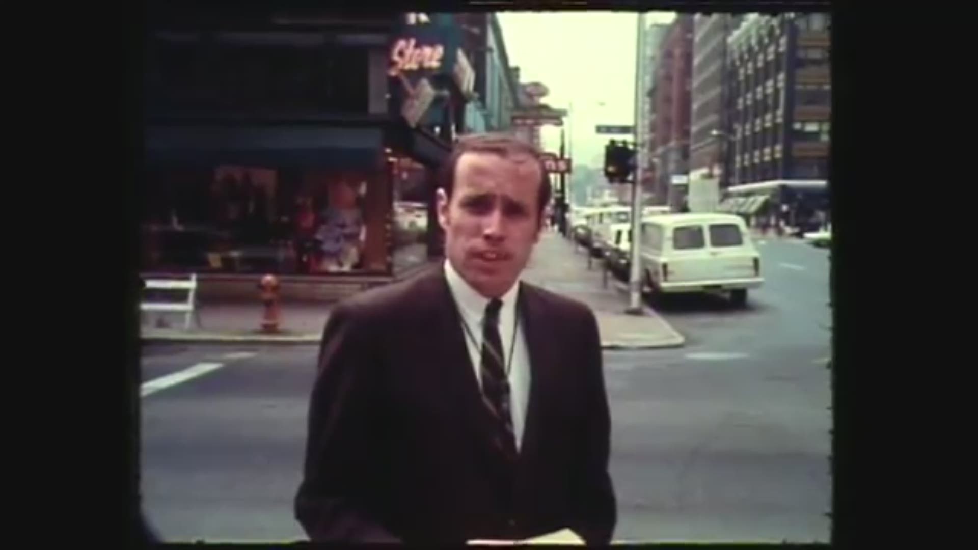 Astronauts Neil Armstrong and Buzz Aldrin landed on  the moon July 20th, 1969 and then KGW reporter Jon Tuttle stepped onto the streets to interview Portlanders about the historic event.