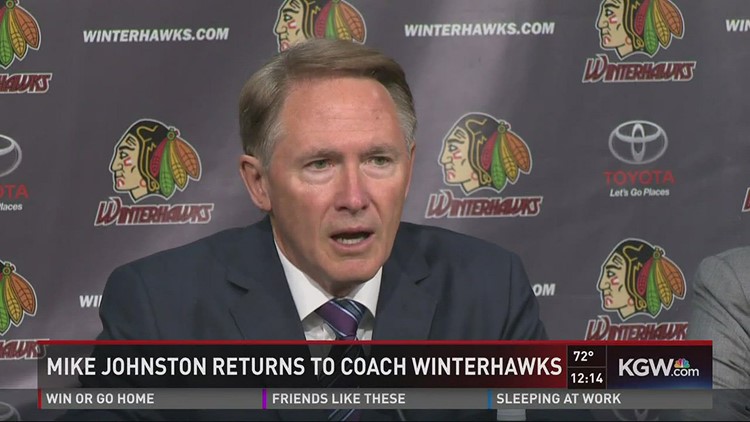 Mike Johnston returns at Winterhawks coach