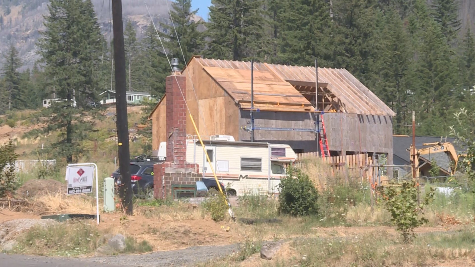 Blaze destroys Canyon Creek home