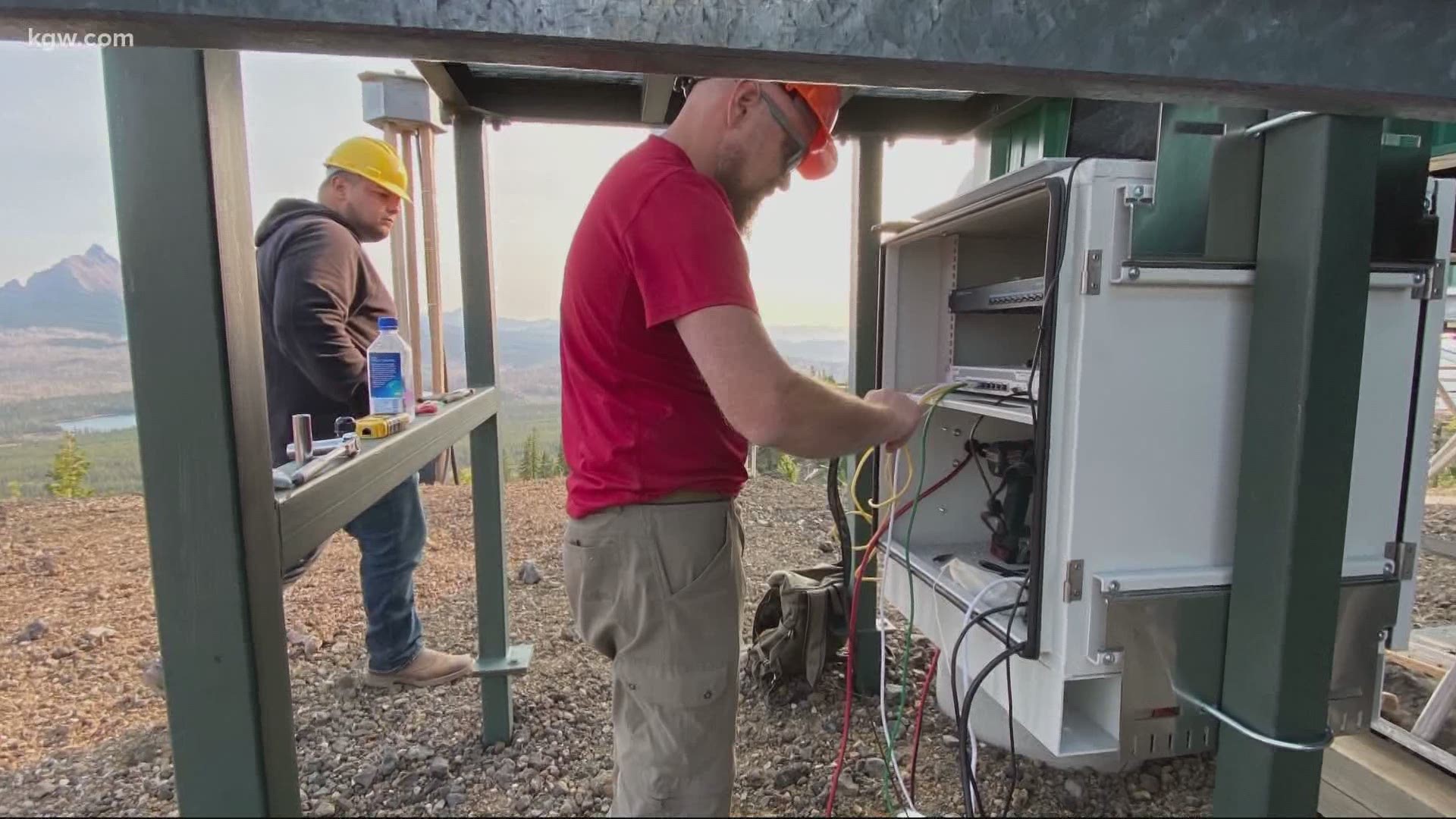 People recovering from wildfires in the McKenzie River Valley are getting help restoring internet service. Volunteers are also bringing back a sense of normalcy.