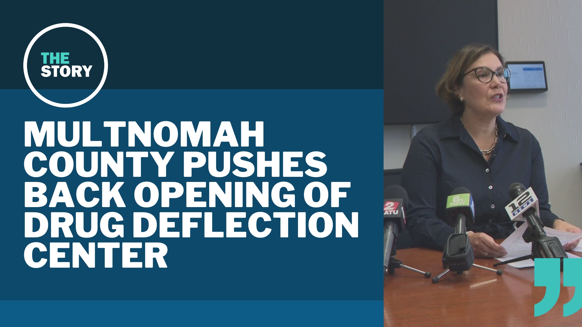 The deflection center allows people to seek treatment instead of jail after drug arrests. It was previously set to open Sept. 1, the day Oregon recriminalizes drugs.