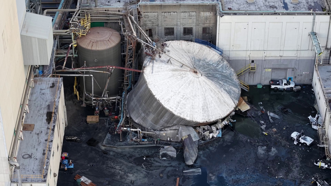 1 confirmed dead, 9 missing in chemical tank rupture at Nippon Dynawave pulp and paper mill in Longview