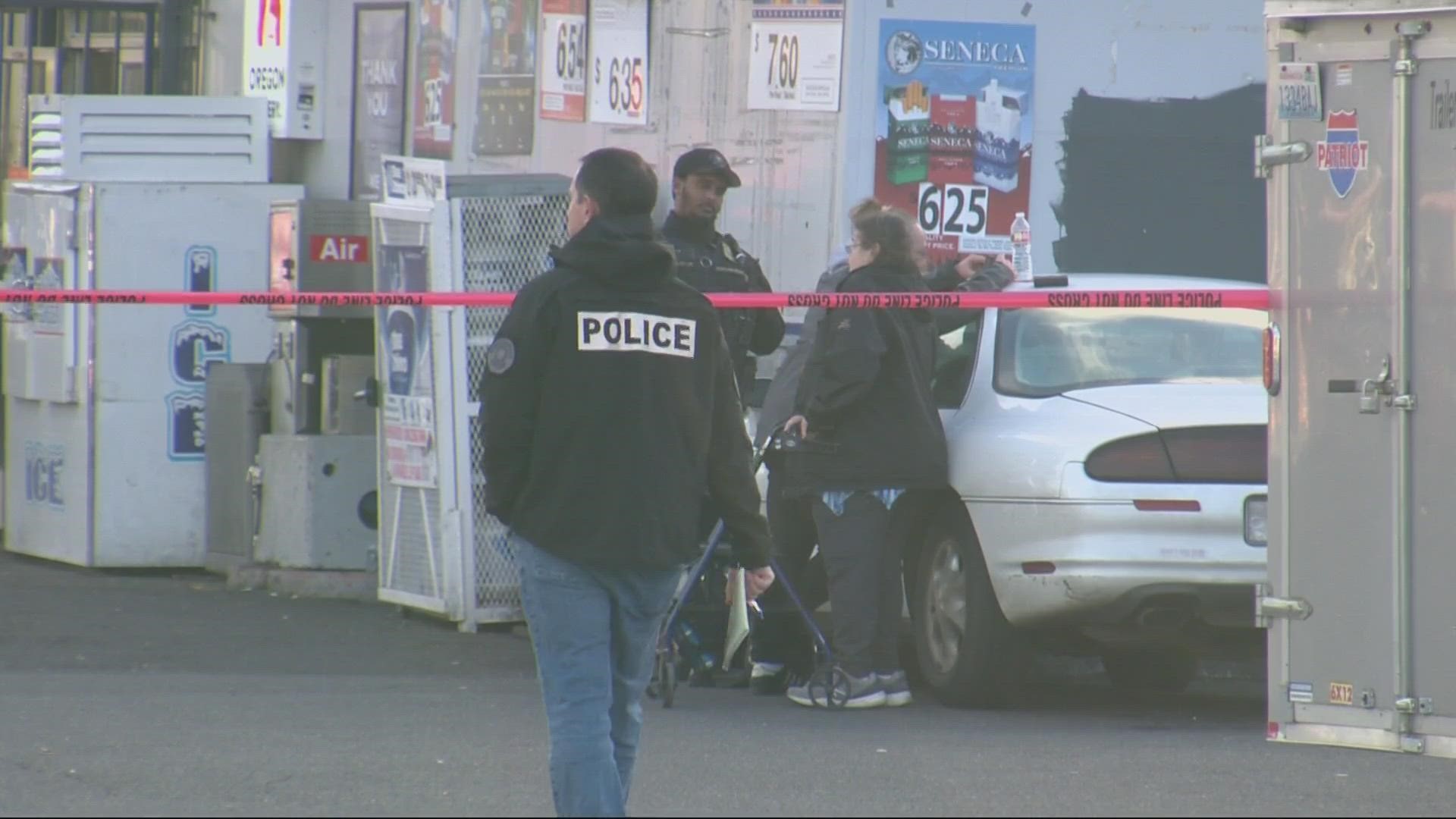 On Monday, Portland police responded a shooting at a gas station on Northeast 102nd and Glisan. A 24-year-old man was found shot. He died at the hospital.