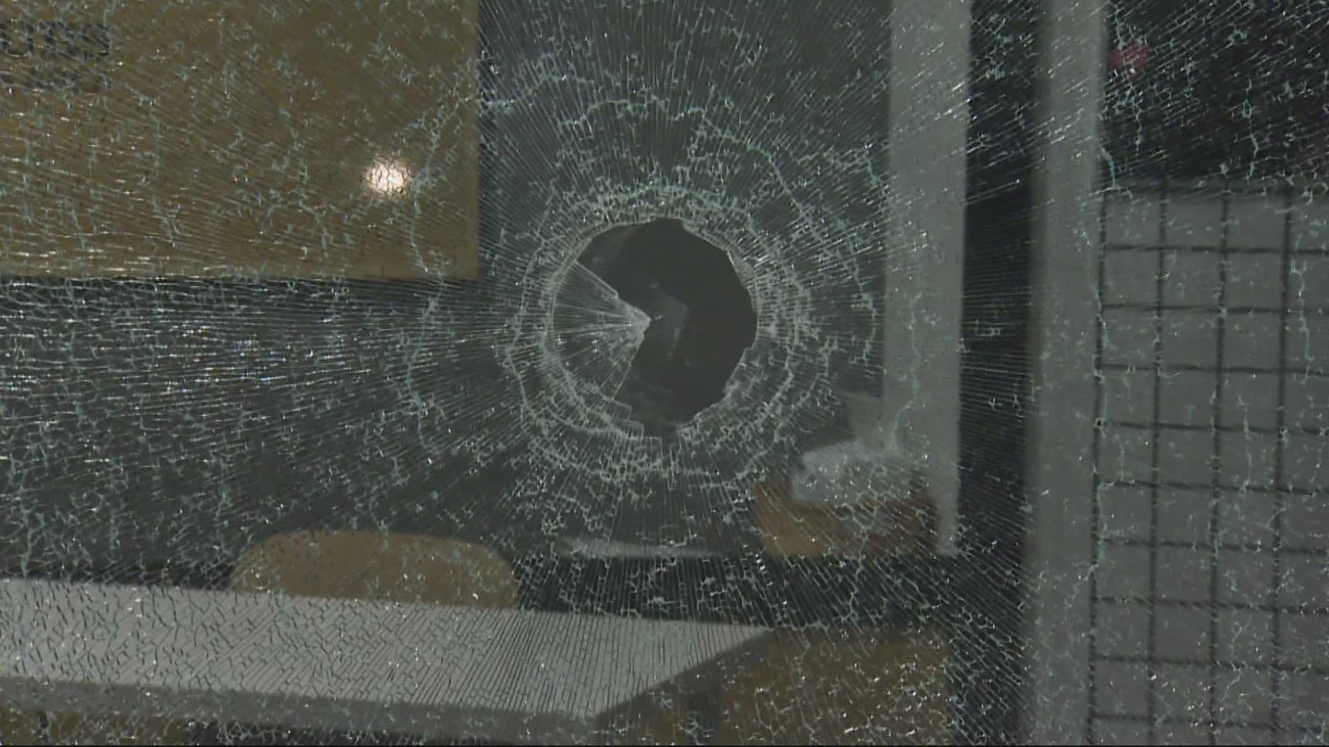 Vandals broke windows at the Blazers Boys & Girls Club in Portland on Monday night. Tim Gordon has the latest.