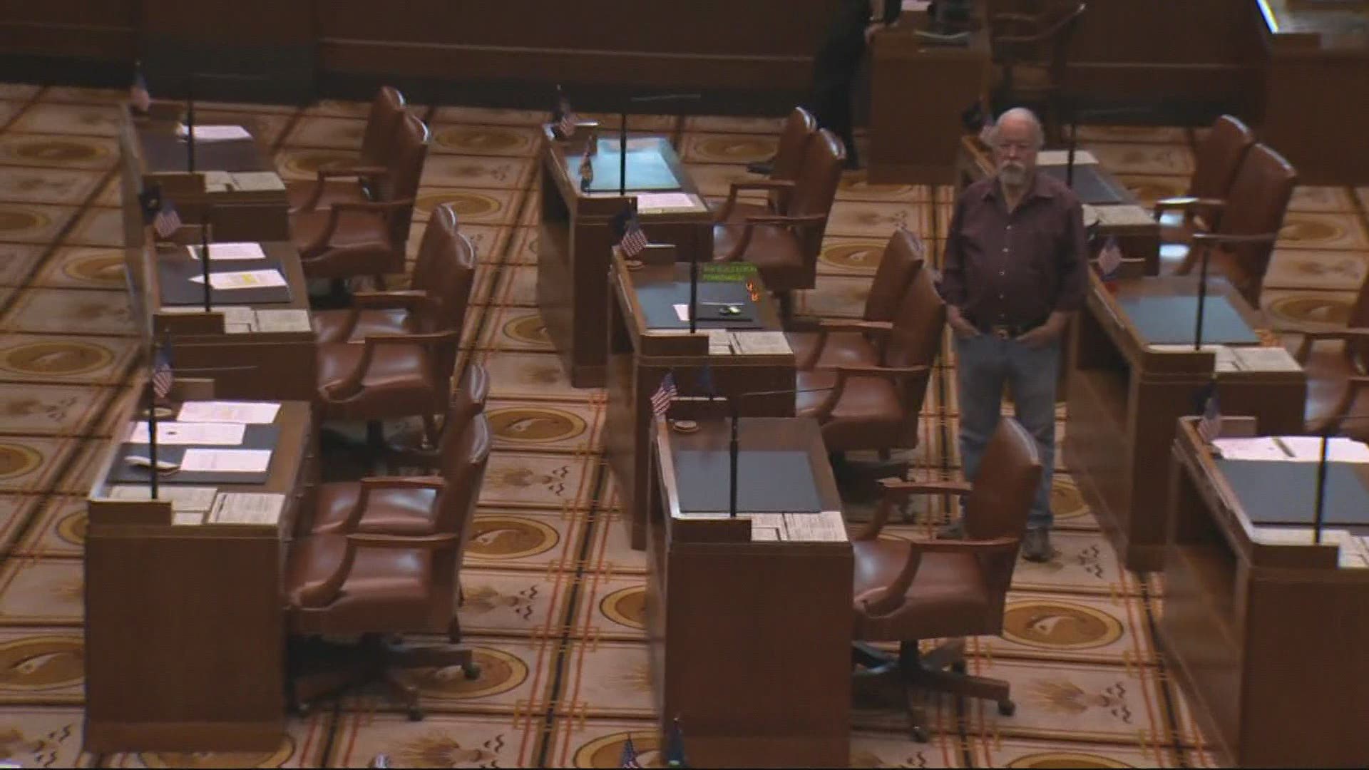 Republicans in the Oregon Senate didn’t show up to today’s session, in protest of the state's handling of the coronavirus pandemic.