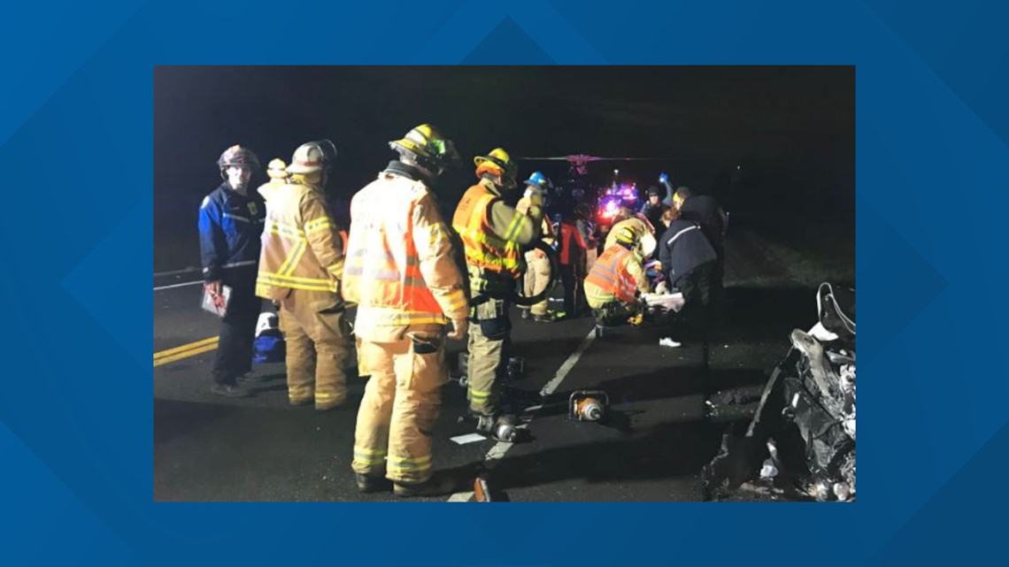 Deadly headon crash closes PortlandHubbard Highway