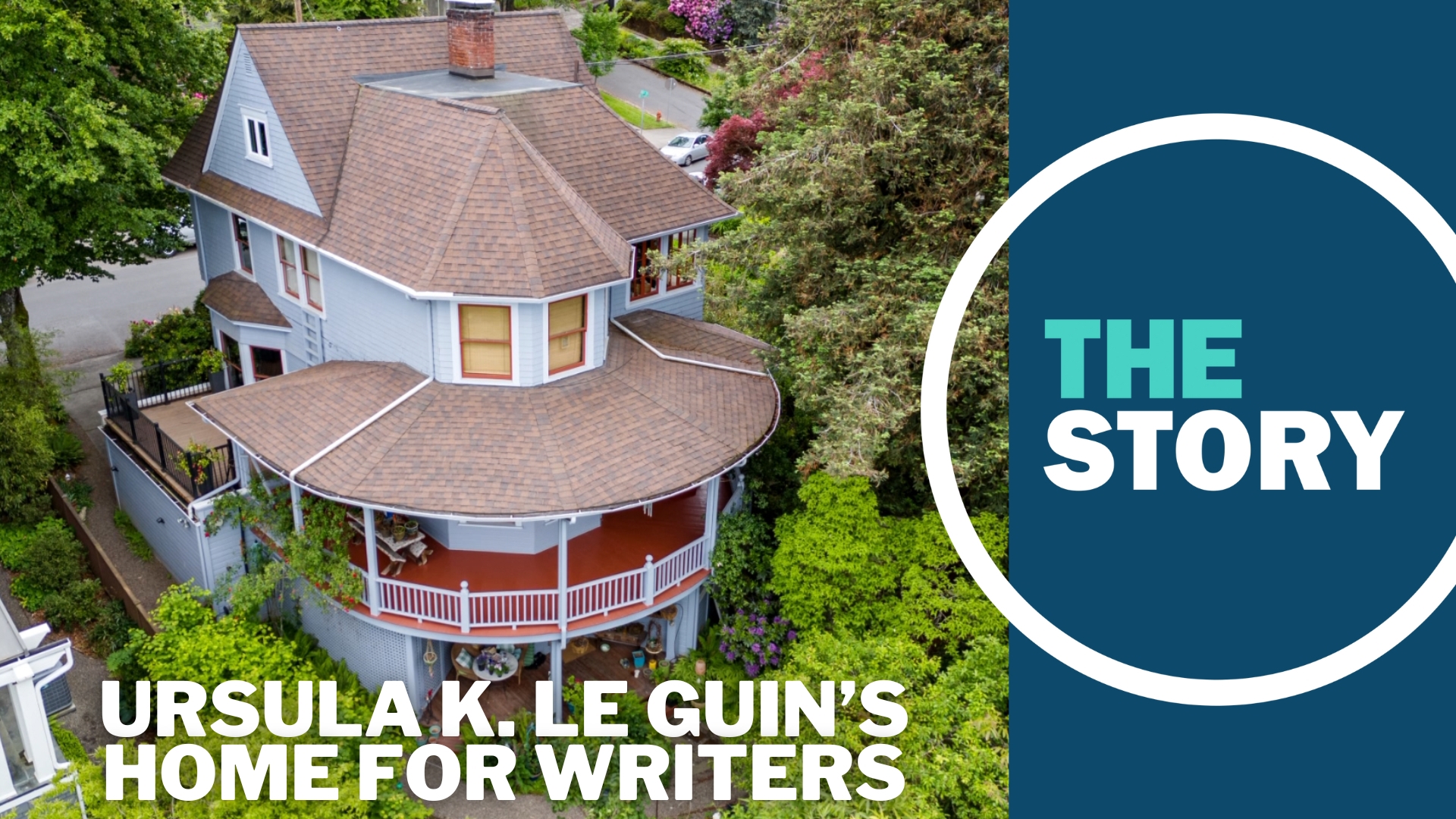 Le Guin's family plans to donate the home, where the author lived and wrote beginning in the 1960s, to the nonprofit Literary Arts for a residency program.