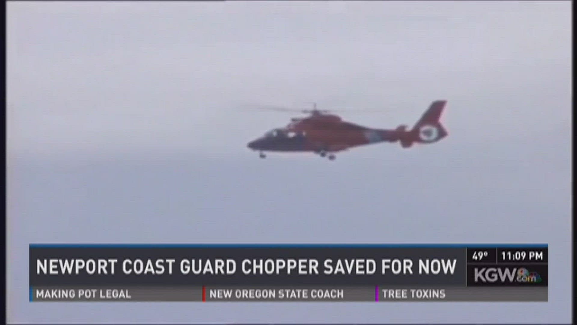 Newport Coast Guard chopper will be around another year