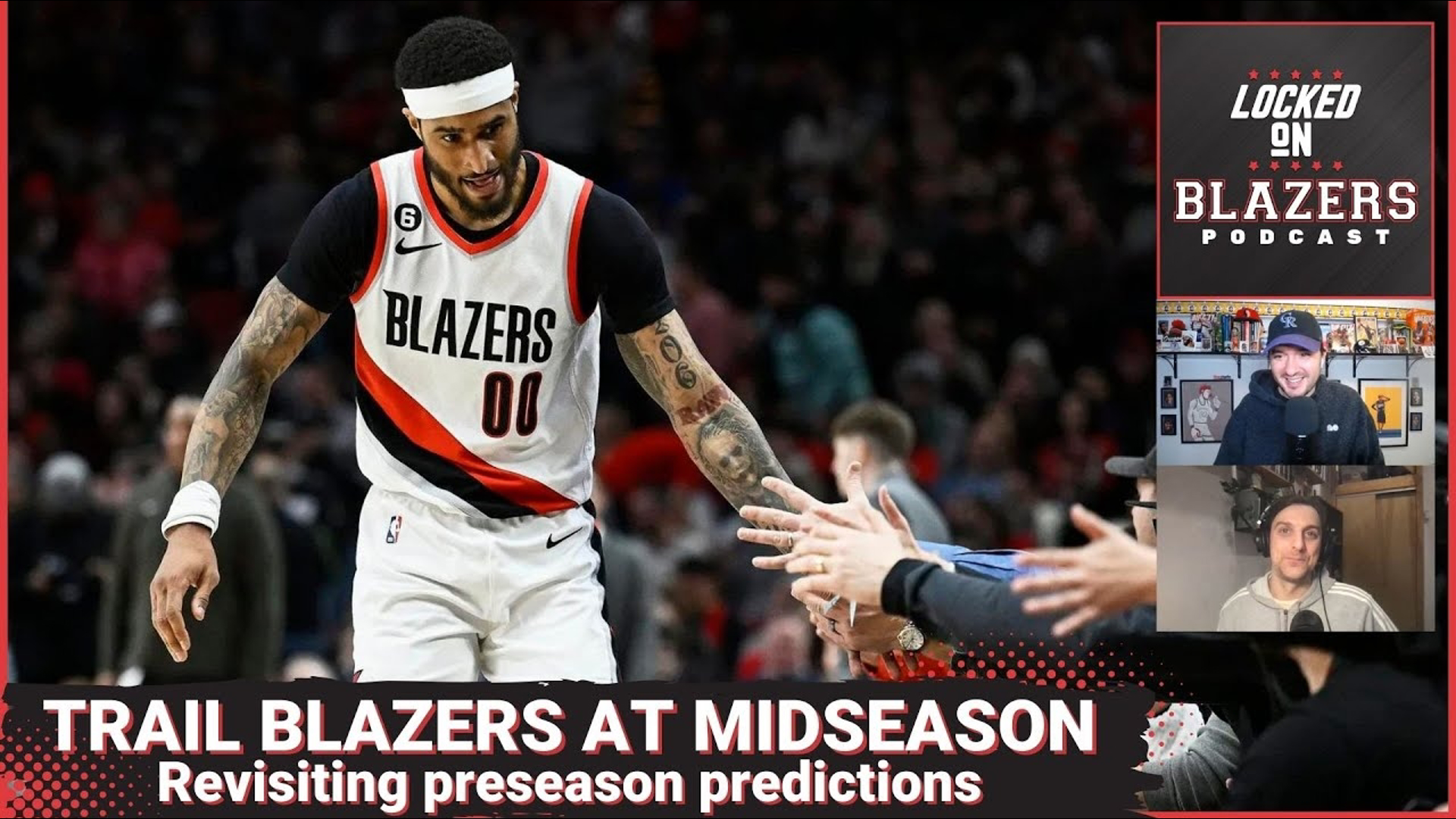 Locked On Blazers revisits their preseason predictions, now that the Portland Trail Blazers are past the midway point of their season.