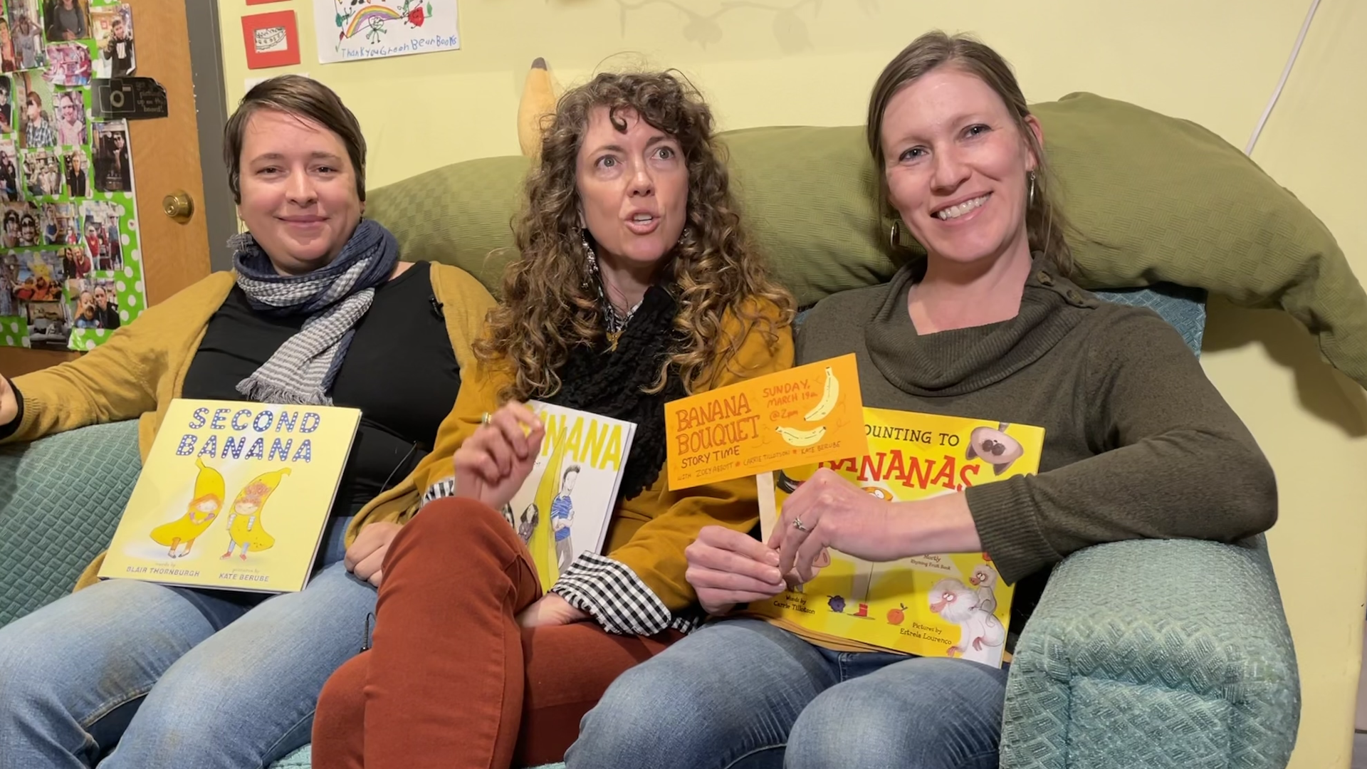 Three authors from the Portland metro area each wrote or illustrated a book with a banana theme and are supporting each other's efforts.