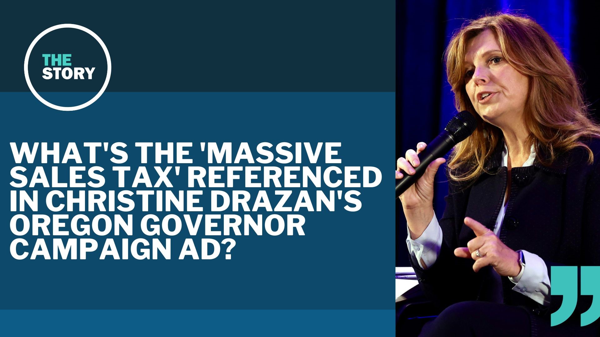 The Republican candidate for Oregon governor put out an ad that says her opponents helped Gov. Kate Brown pass a massive, hidden sales tax.