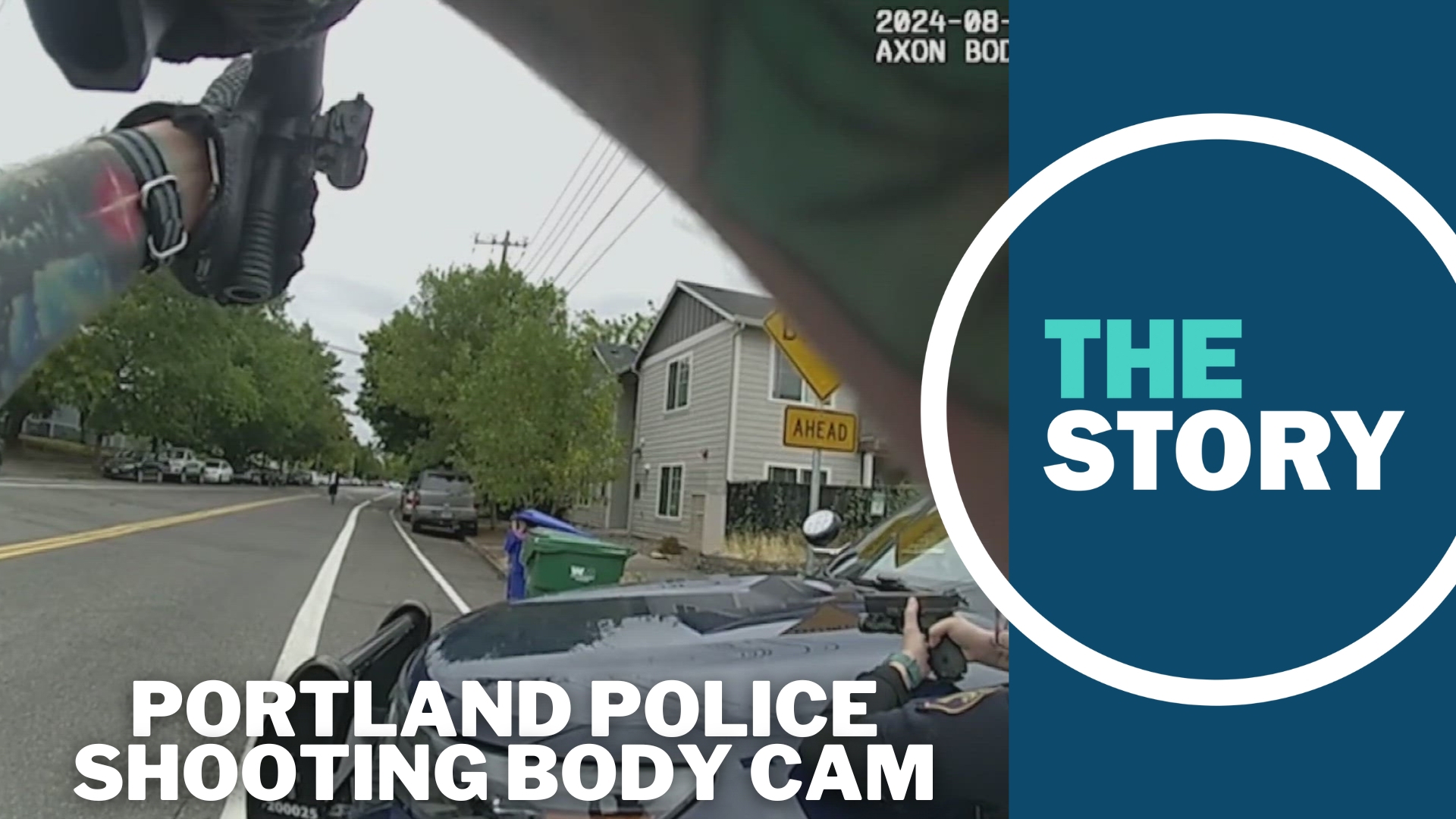 It's the first police shooting since the rollout of Portland police's body camera program earlier this summer.