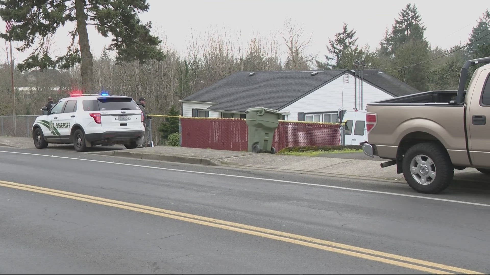 Neighbors said they're in unbelief. They said a man and his son lived in the home. A neighbor said they were wonderful people and always friendly.