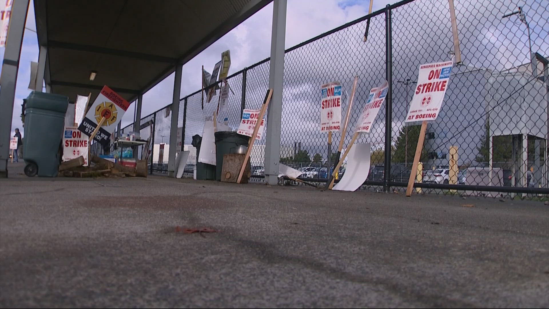 Union leaders returned to the bargaining table with Boeing on Tuesday as the strike begins to impact plane deliveries.