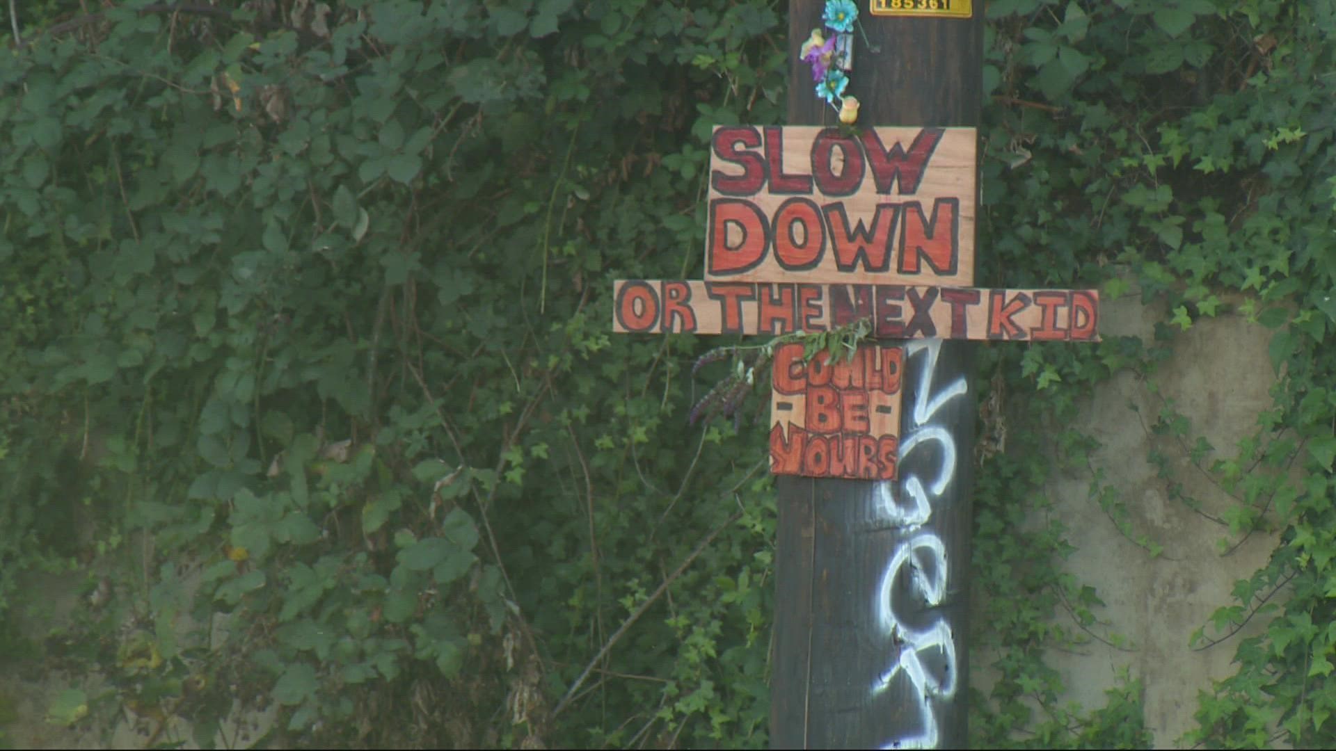 Road side safety concerns in Cully neighborhood