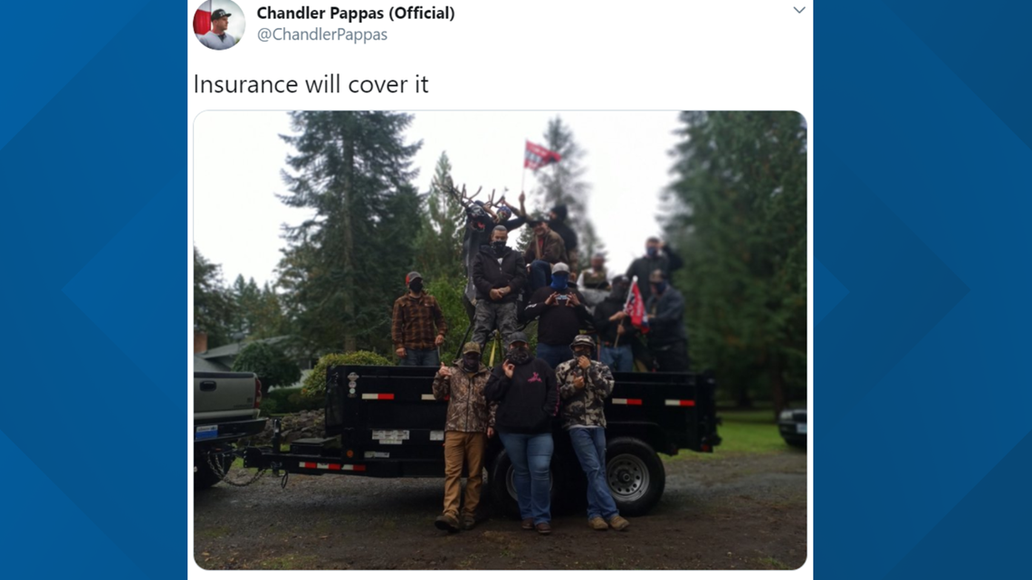 Portland's Nightmare Elk statue stolen by Proud Boys