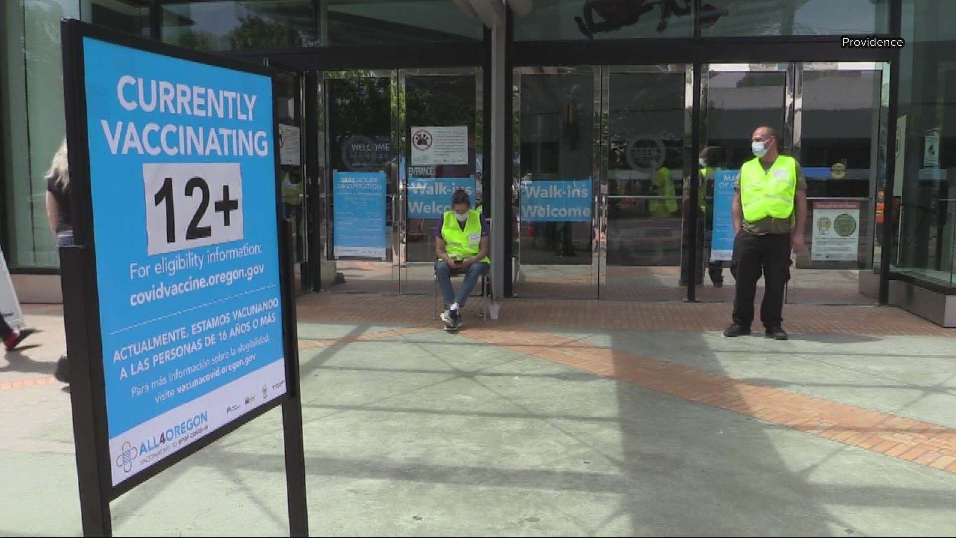 Today, for the first time, kids ages 12-15 were able to get the COVID vaccine. As Pat Dooris reports, many around the Northwest got the shot.